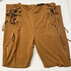 Zanzea Side Lace Up Pants